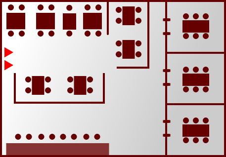 店内座席図